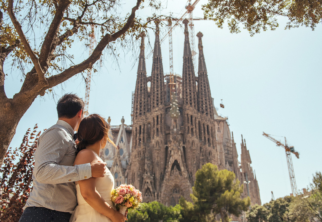 preboda sagrada família barcelona